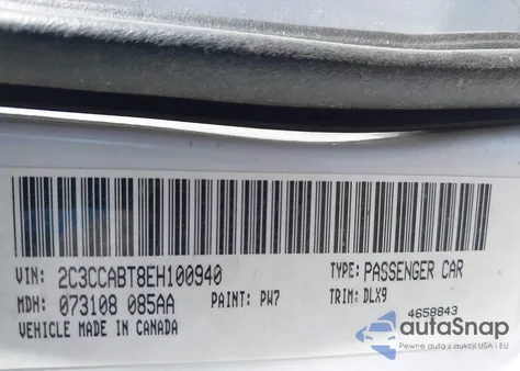 2014 Chrysler 300 300S из США, поврежденный, VIN 2C3CCABT8EH100940